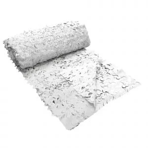 Filet Camo First® snow 3D 50 m : ombrage, déco et camouflage haute résistance