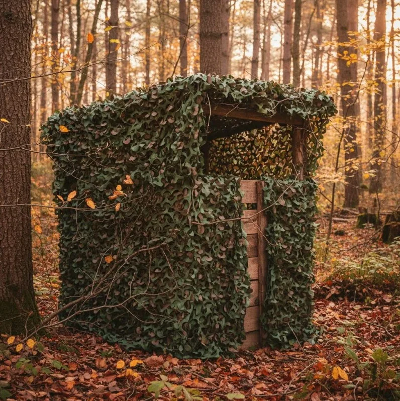 Filet Camo First® forêt 50 m : ombrage, déco et camouflage 3D durable – Image 6