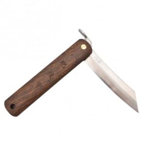 VG-10 Japanese Higonokami knife - Real traditional Nagao-(persimonn wood) model