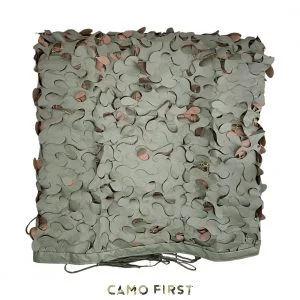 Camo First S-Cut 3D forest reversible net: shade & reinforced camouflage