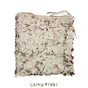Red reforzada S-Cut 210D de camuflaje desértico - 80% de sombra y protección solar