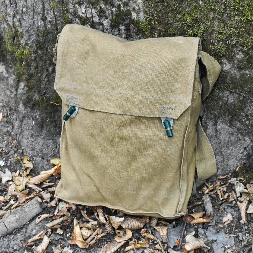 Musette rétro en toile - Sac bandoulière vintage KOZAK