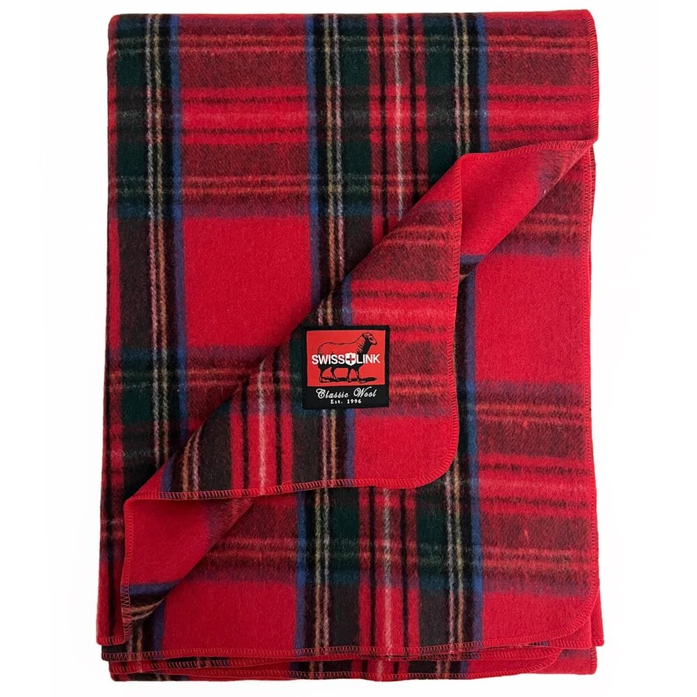 Lancio in lana tartan Royal Stewart - Classic Wool