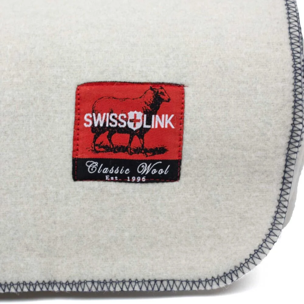 Manta US Navy Classic Wool® 150 × 210 cm - calidez y autenticidad en lana - Imagen 3
