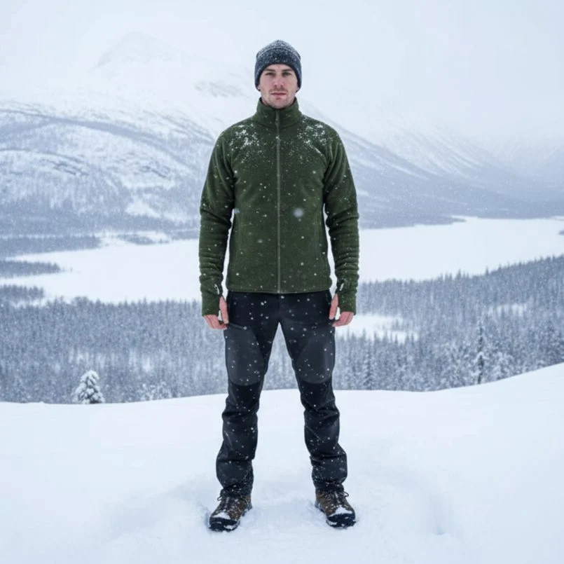 Gilet Eminence TECH+ 400 : laine mérinos et fibres tech pour une chaleur optimale