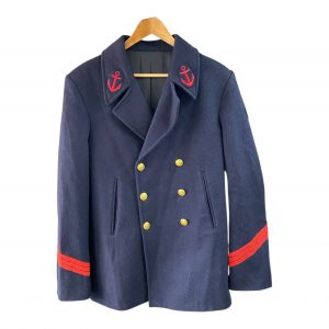 Giacca di pisello color marina (96L)