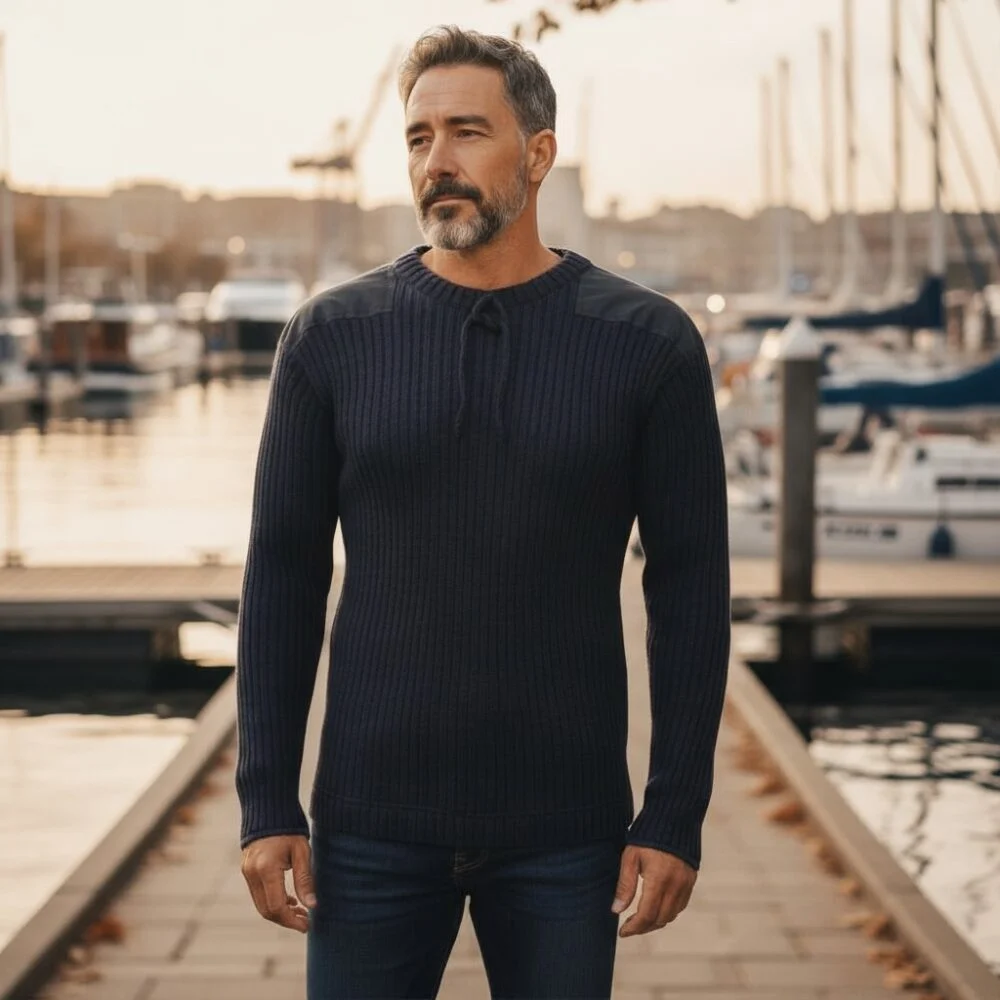 Pull Woolly Pully “The 1945” Bond (navy) - TM & Outdoor