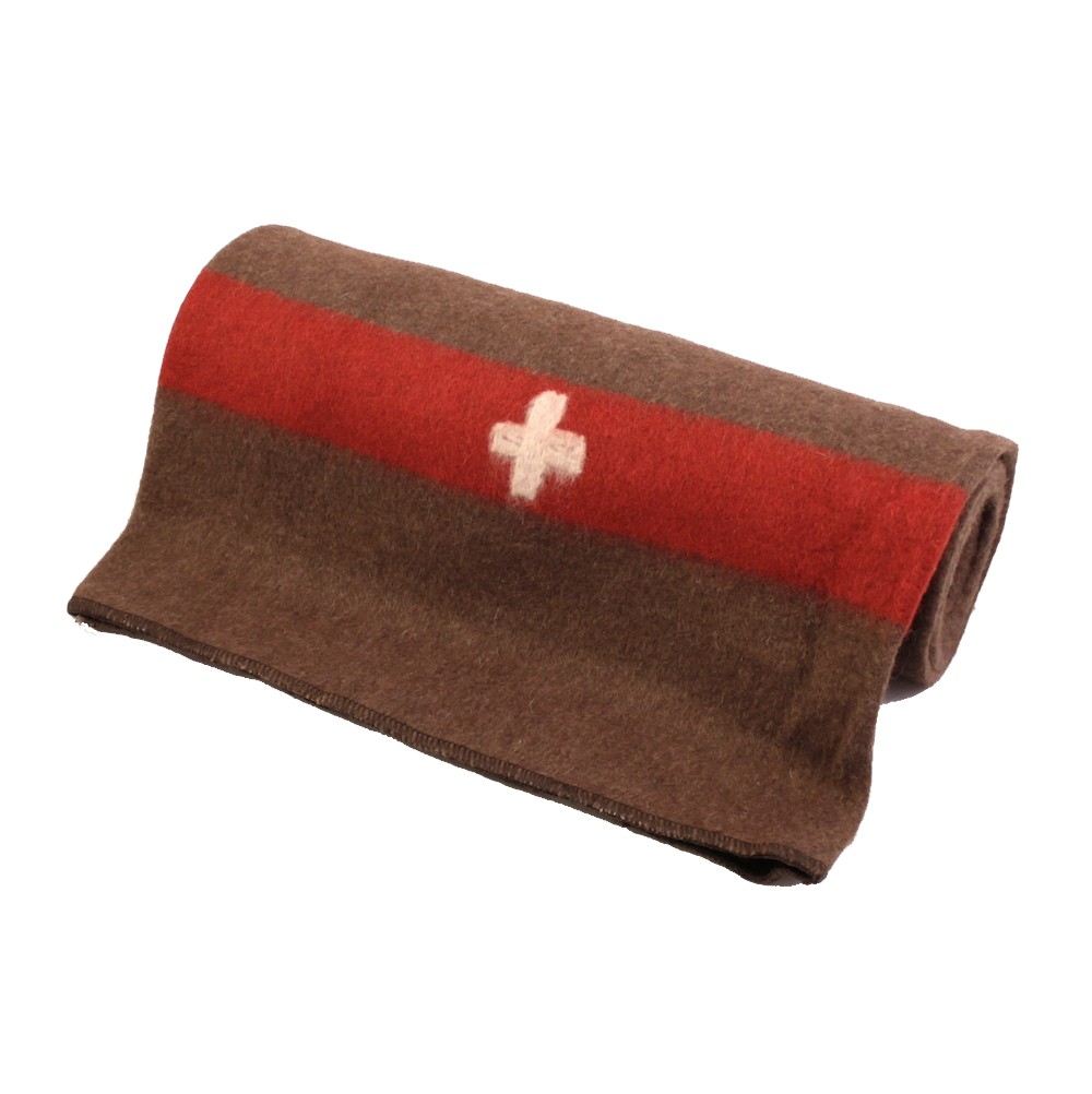 Couverture Armée suisse en laine épaisse – chaleur, style et robustesse - TM & Outdoor