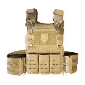 Cordura 500D laser cut tactical vest (coyote)