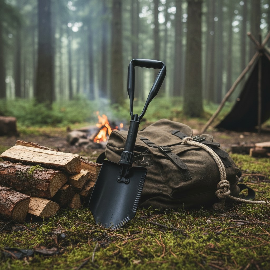 US Army AMES faltbare Militärschaufel - gebraucht