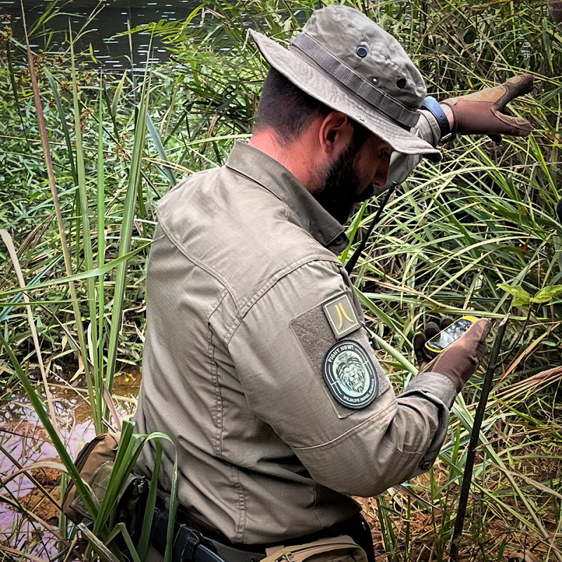 chapeau de brousse armée coyote