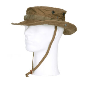 Soft military bush hat with memory thread - Coyote