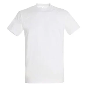 T-shirt blanc coton manches courtes | TM & Outdoor