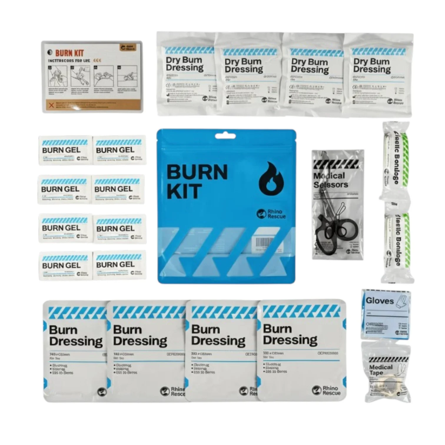 Kit Rhino Rescue pour brûlures - Traitement d'urgence