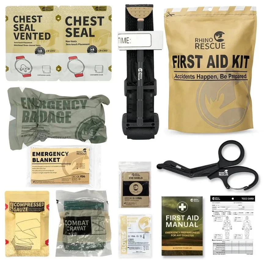 Kit secours tactique Rhino Rescue compact IFAK
