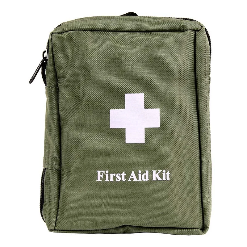 Pochette médicale verte (avec kit de premiers secours)
