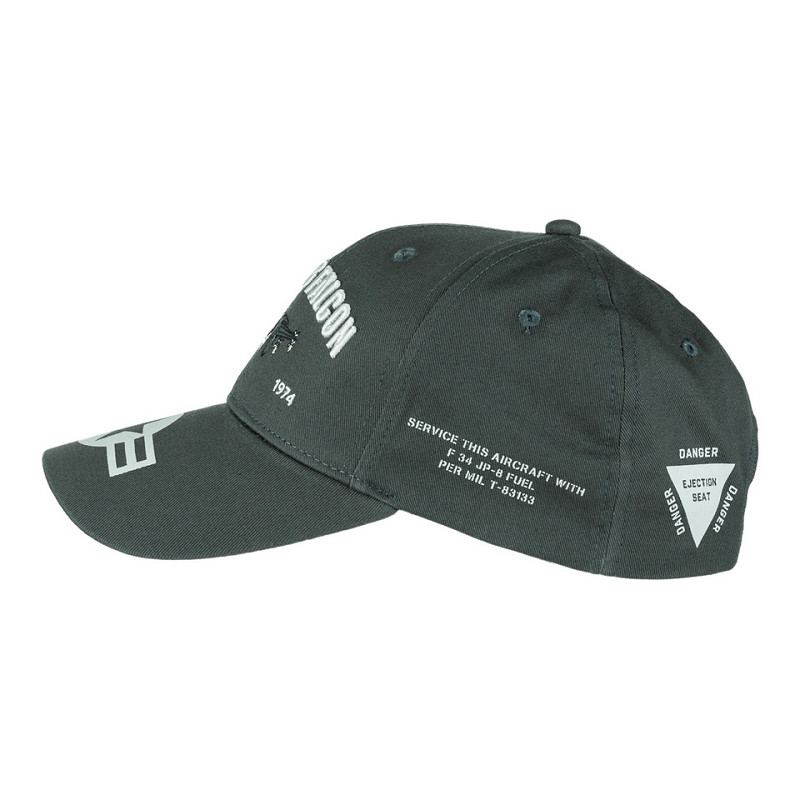 Casquette militaire Fighting Falcon U.S. Air Force en coton – Image 7