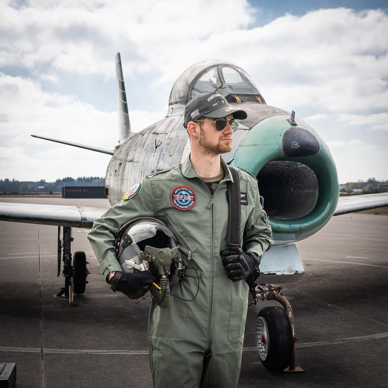 Casquette militaire Fighting Falcon U.S. Air Force en coton – Image 4