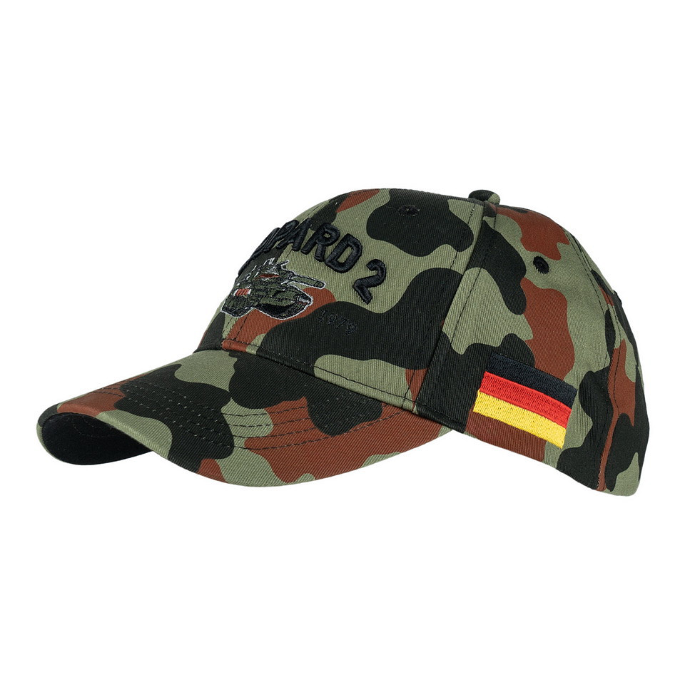 Leopard 2 Baseball Cap | Embroidered German Tank, 100% Cotton