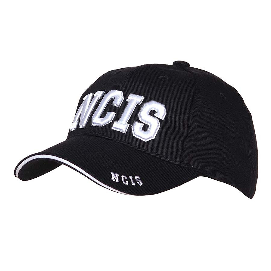 Adjustable, embroidered NCIS cotton baseball cap