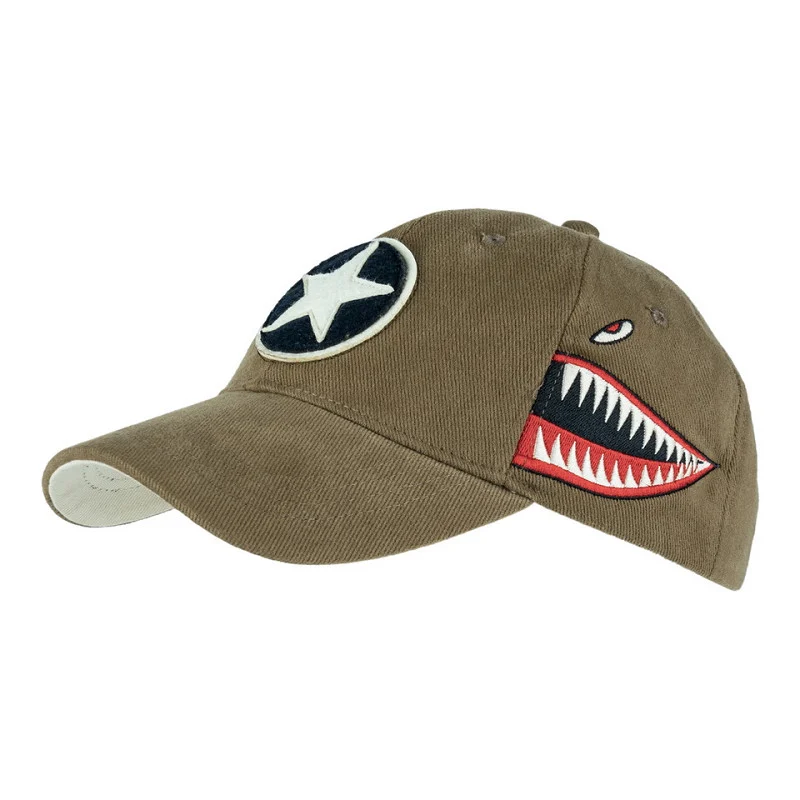 Curtiss P-40 Baseball Cap – 100% cotton, vintage pilot style