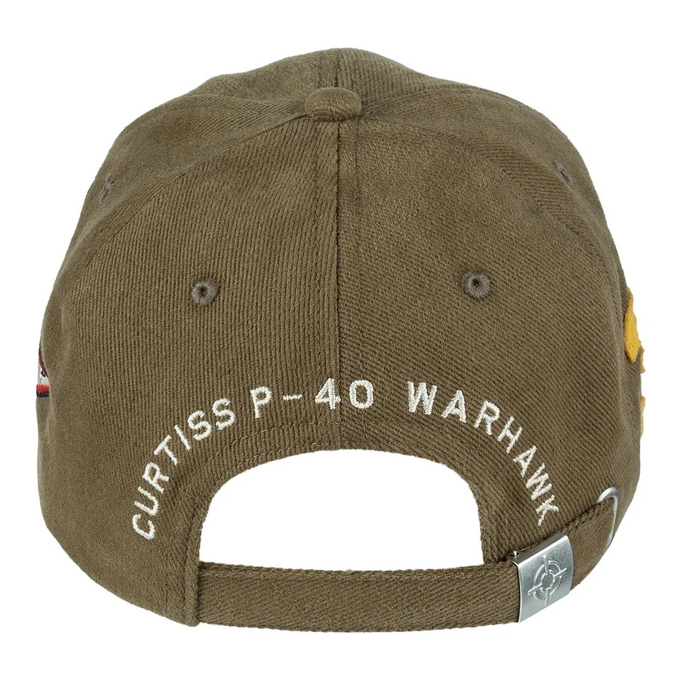 Curtiss P-40 Baseball Cap – 100% cotton, vintage pilot style - Image 3