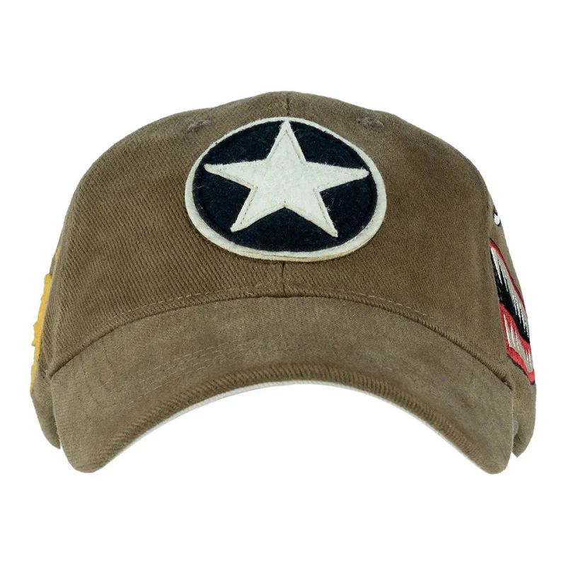 Curtiss P-40 Baseball Cap – 100% cotton, vintage pilot style - Image 4