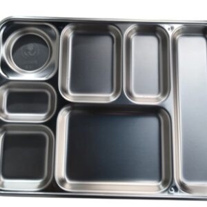 Marine Nationale Vassoio a 7 scomparti in acciaio inox Guy Degrenne