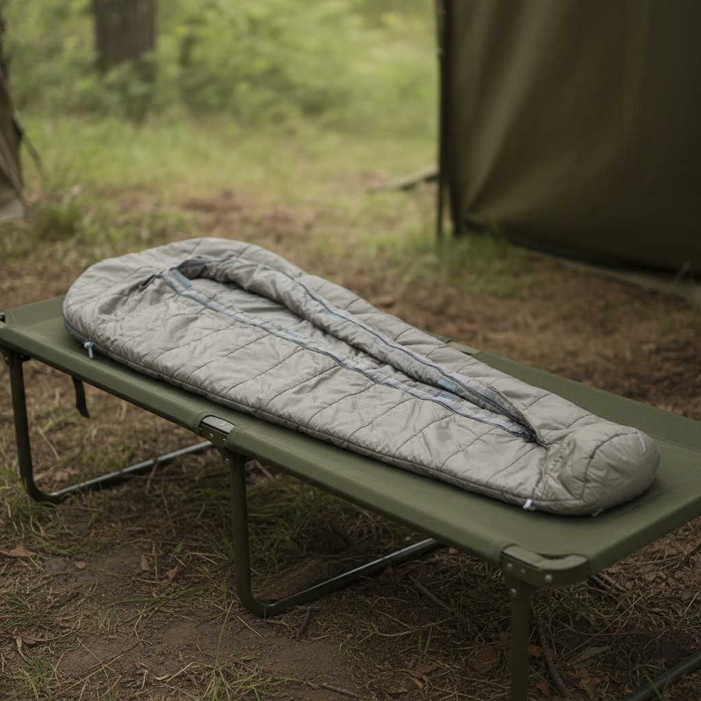 Sacco a pelo militare per clima temperato SEYNTEX - campeggio ed escursionismo - immagine 3