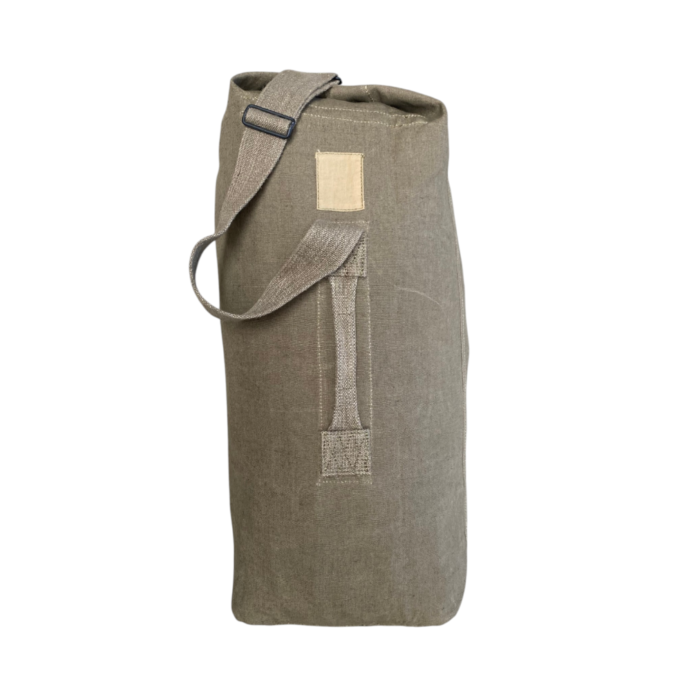 Sac de transport 50L toile coton robuste – Bivouac, camping, outdoor