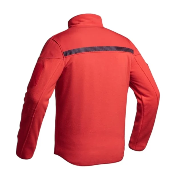 SÉCU-ONE Fire Safety Fleece Jacket red - Image 4