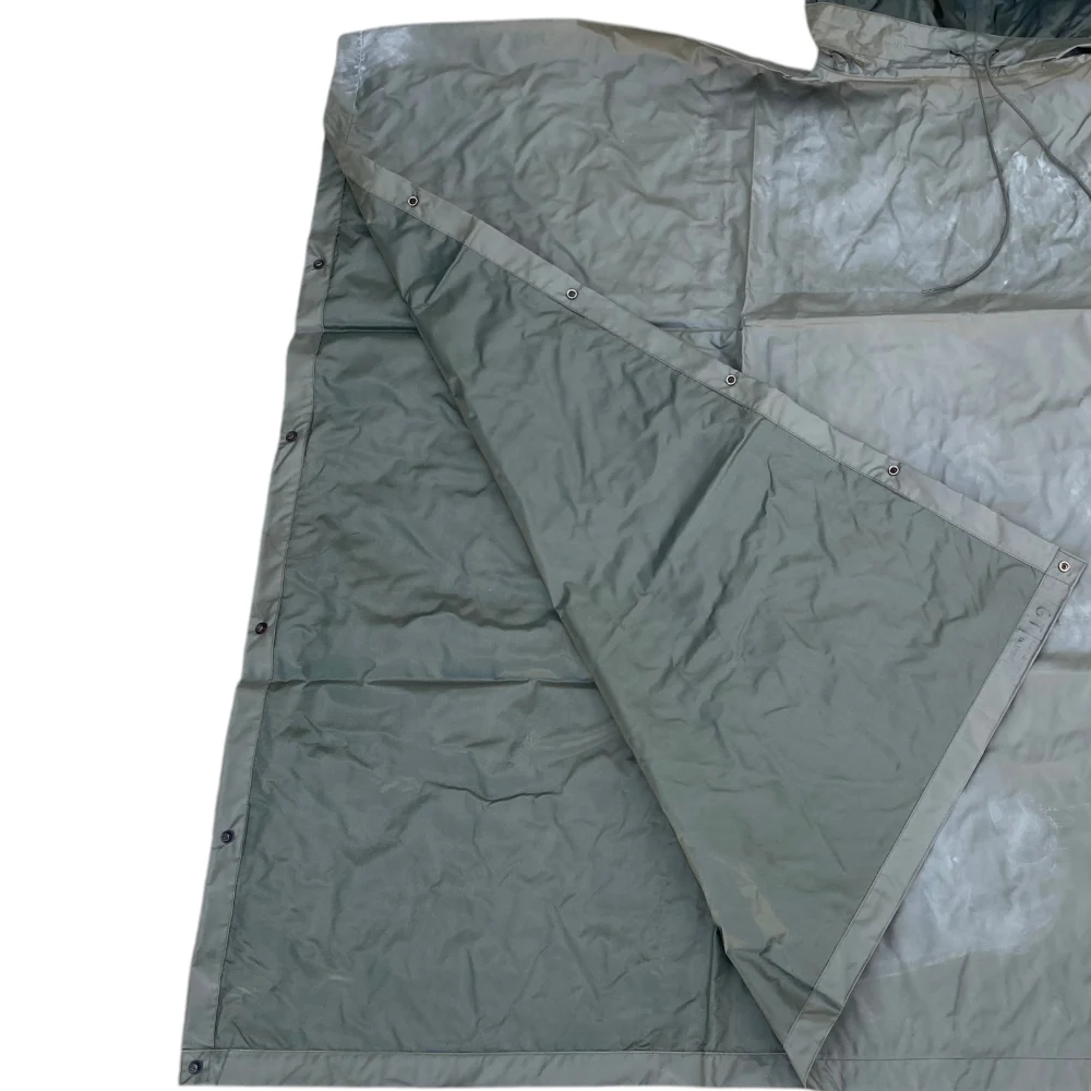 Poncho militaire TTA imperméable – Surplus Armée française années 70 à 90 – Image 2