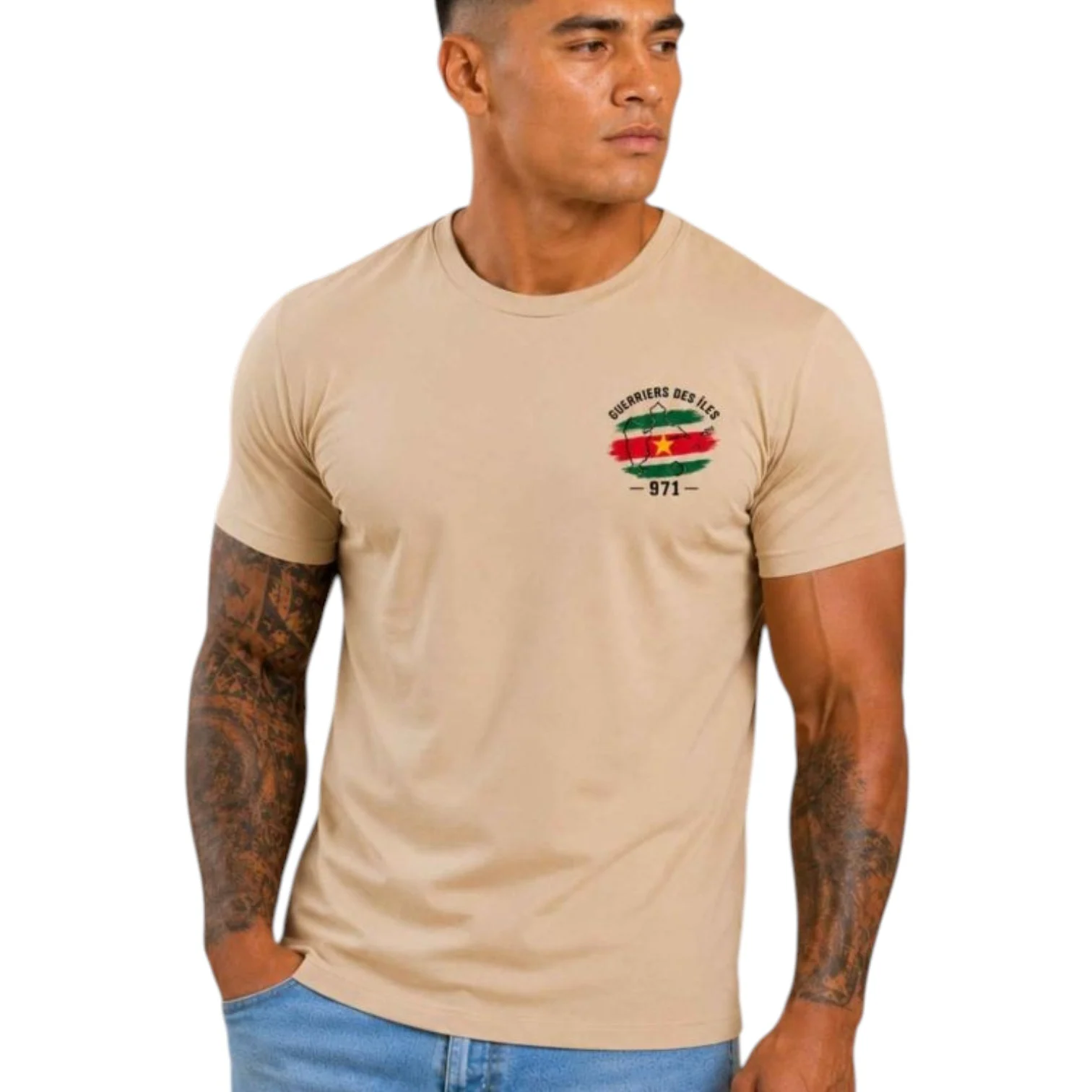 T-shirt collection "TOA" 971 coyote – Image 2