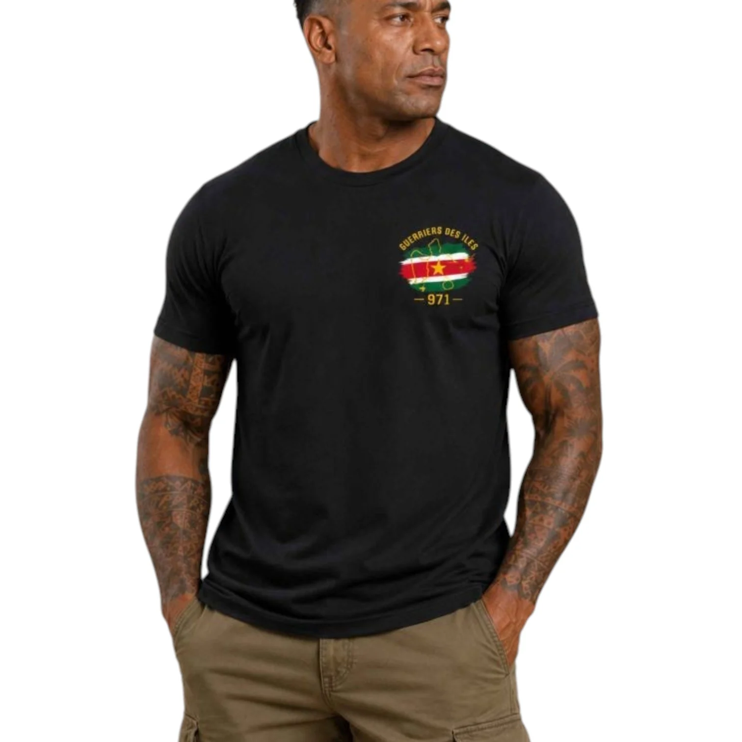 T-shirt collection "TOA" 971 noir – Image 2