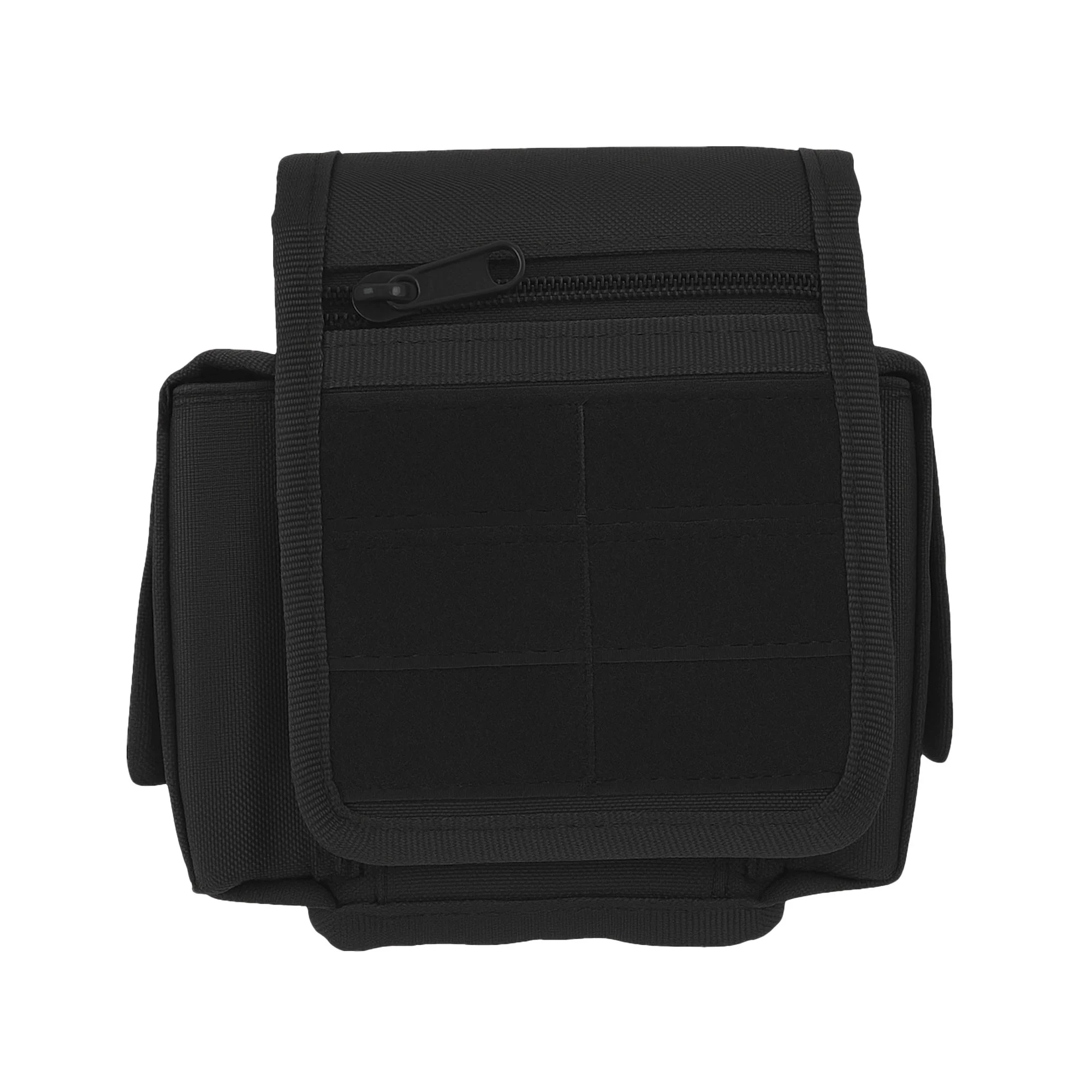 Pochette multifonctions Colorado noire avec poche zippée et attache, format compacte pour accessoires.