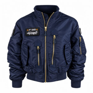 Blouson aviateur enfant F-35 – Veste pilote US Air Force Fostex