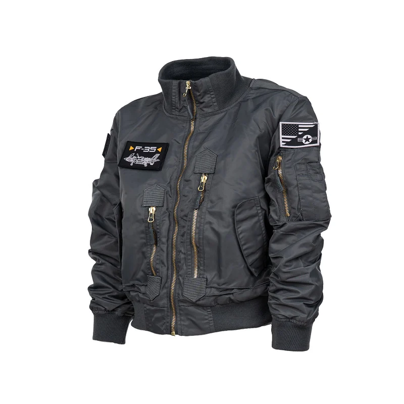 Blouson aviateur enfant F-35 – Veste pilote US Air Force Fostex – Image 13