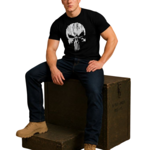 t-shirt-punisher-blanc-noir